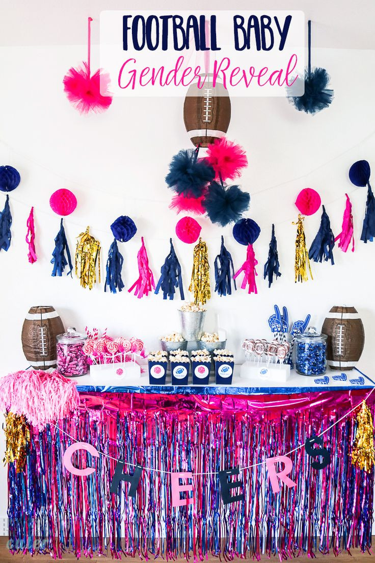 Football Gender Reveal Party Ideas
 How To Throw An Amazing Football Baby Gender Reveal Party