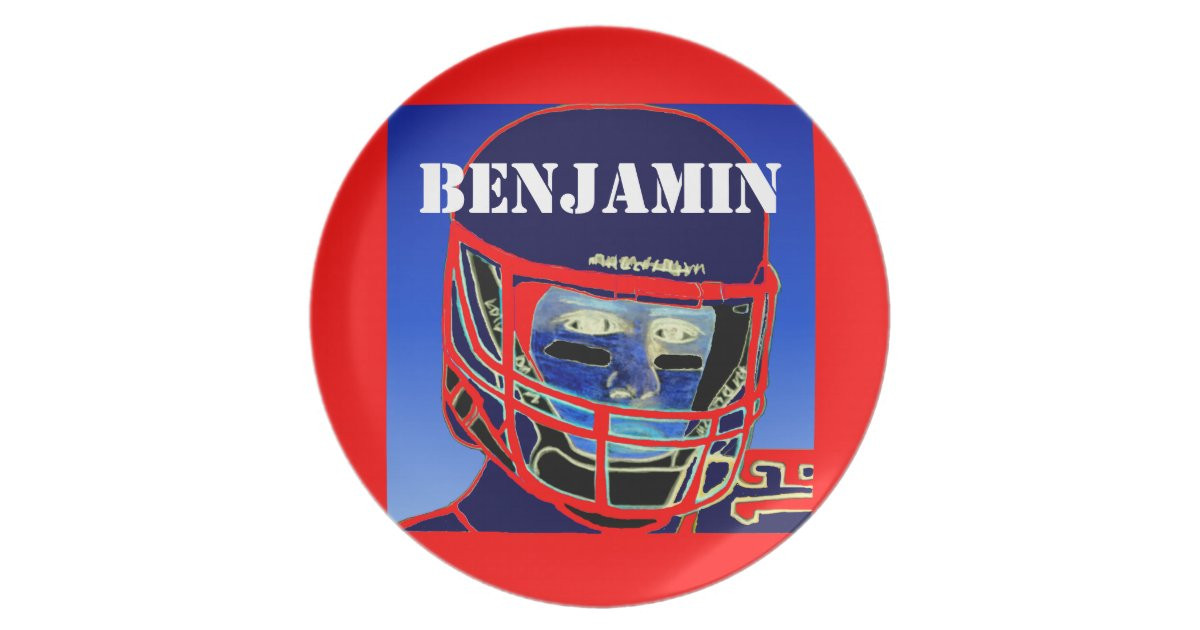 Football Gifts For Kids
 New Kids Football Plate Personalized Sports Gift