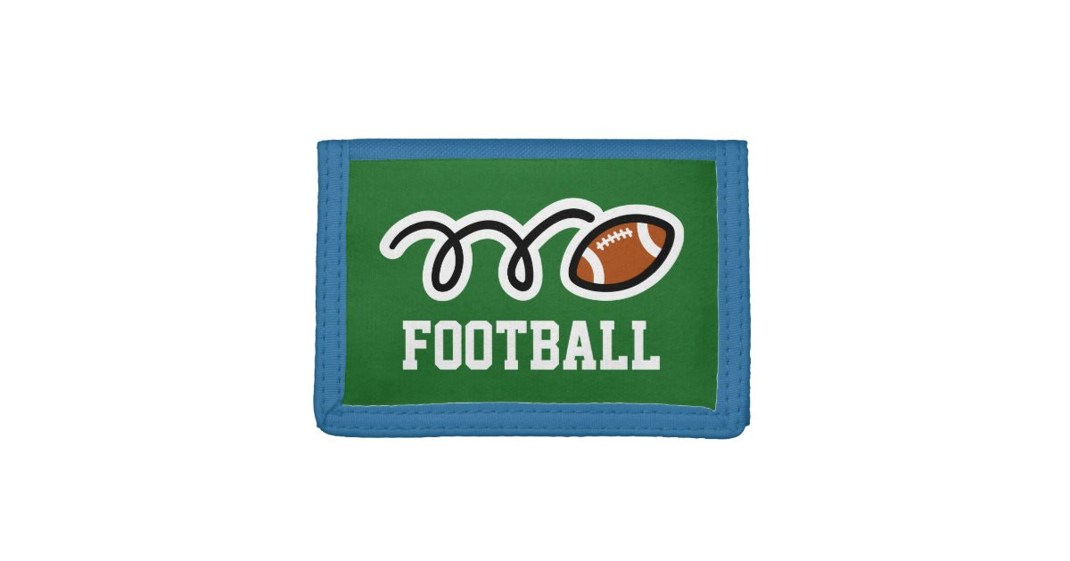 Football Gifts For Kids
 Boys football wallet custom sports t for kids