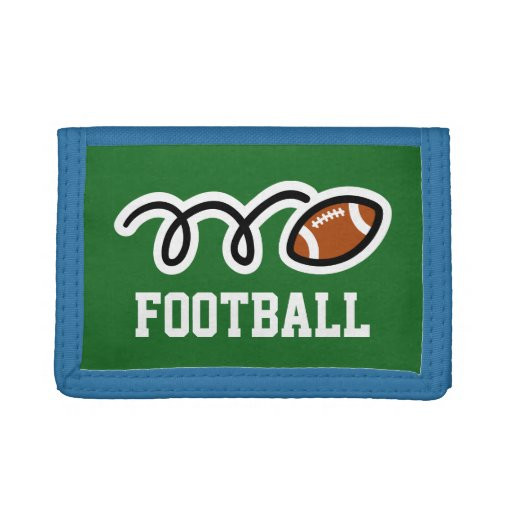Football Gifts For Kids
 Boys football wallet custom sports t for kids