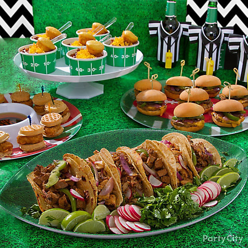 Football Party Food Ideas For Adults
 Football Tacos Idea Party City