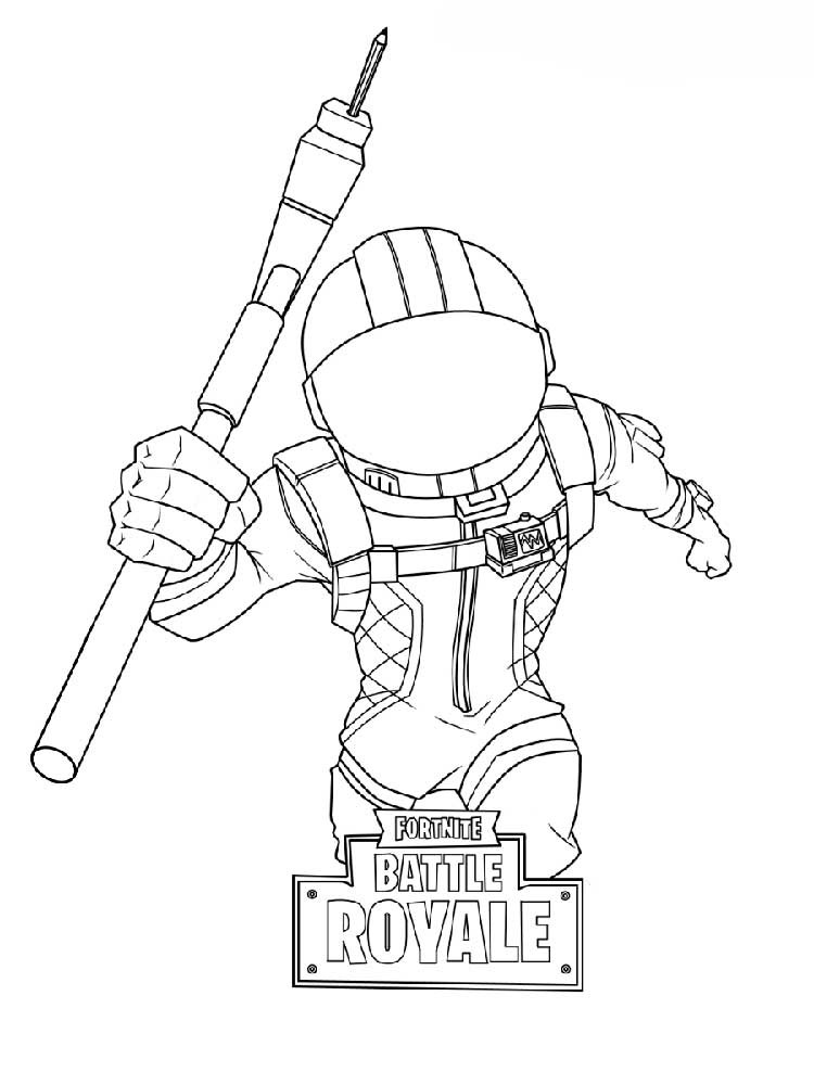 Fortnite Coloring Pages For Kids
 Free printable Fortnite coloring pages for Kids