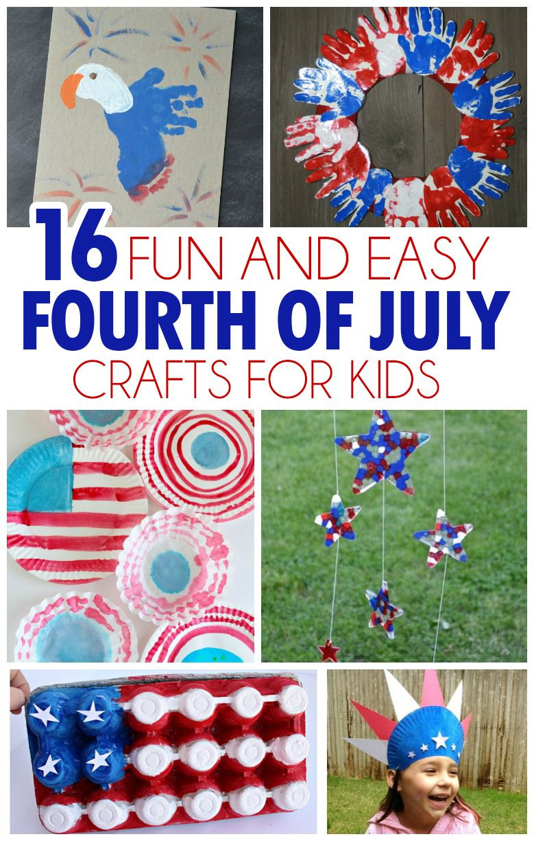 Fourth Of July Art Projects For Preschoolers
 16 Fun And Easy Fourth July Crafts For Kids
