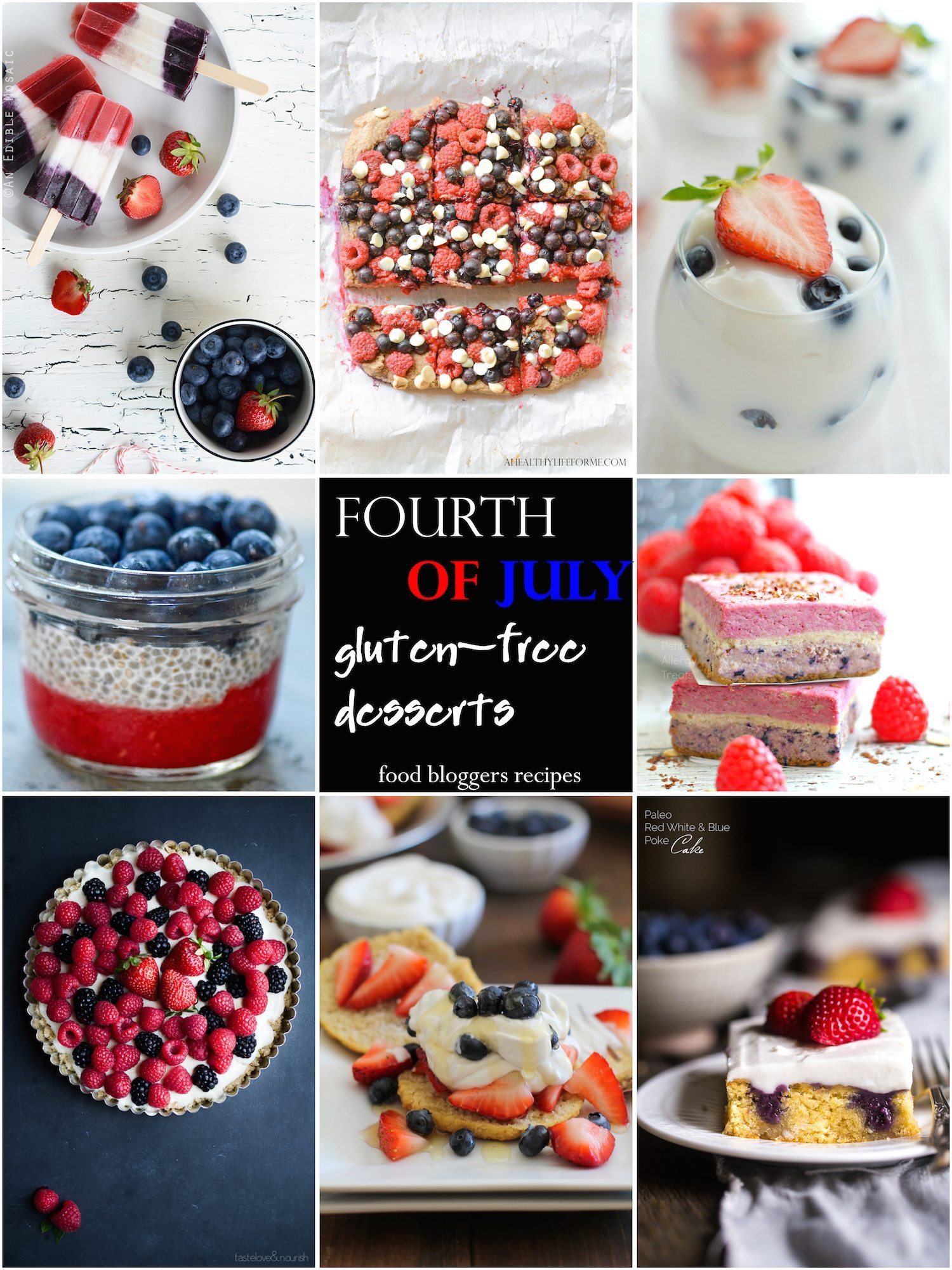 Fourth Of July Desserts
 20 Gluten Free Fourth of July Desserts A Healthy Life For Me