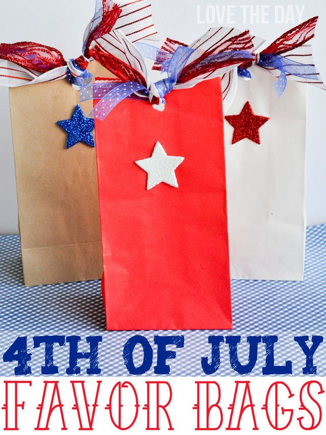 Fourth Of July Party Favors
 4th July Party Favors by Love The Day