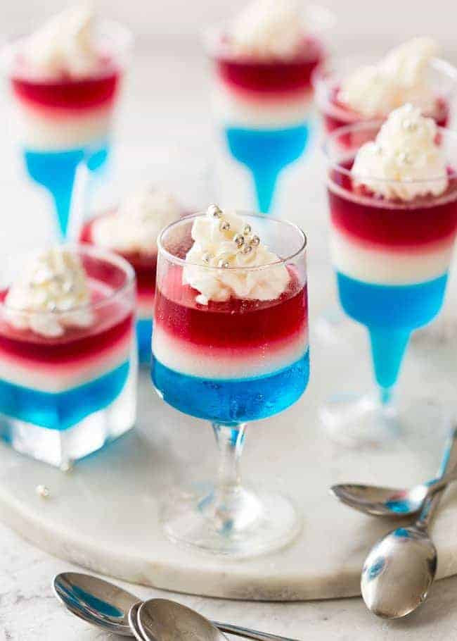 Fourth Of July Snacks And Desserts
 Super Easy Patriotic 4th of July Layered Jello Spend