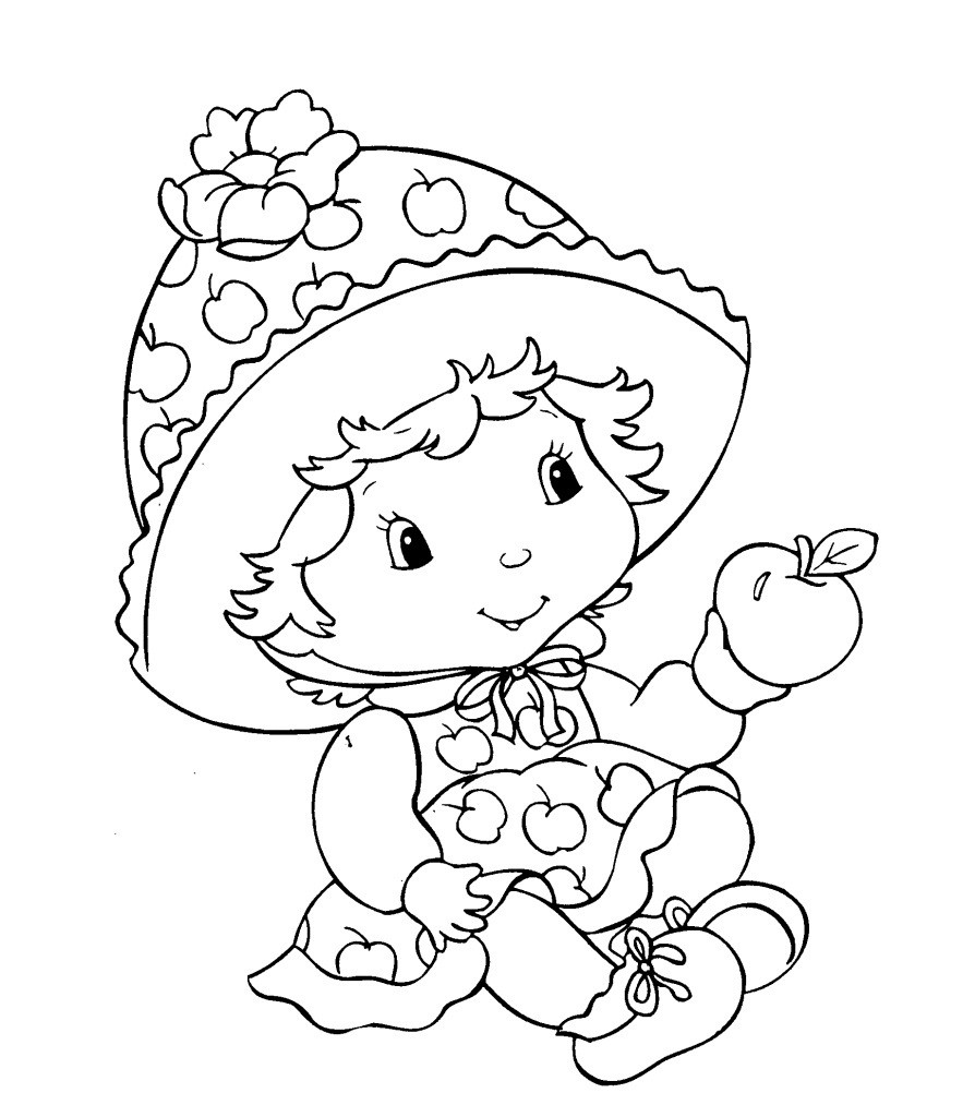 Free Baby Coloring Pages
 Free Printable Baby Coloring Pages For Kids