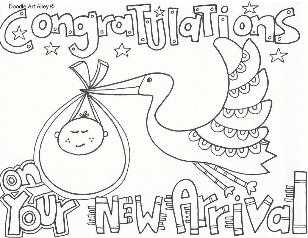 Free Baby Coloring Pages
 Free Printable Baby Shower Coloring Pages Coloring Home