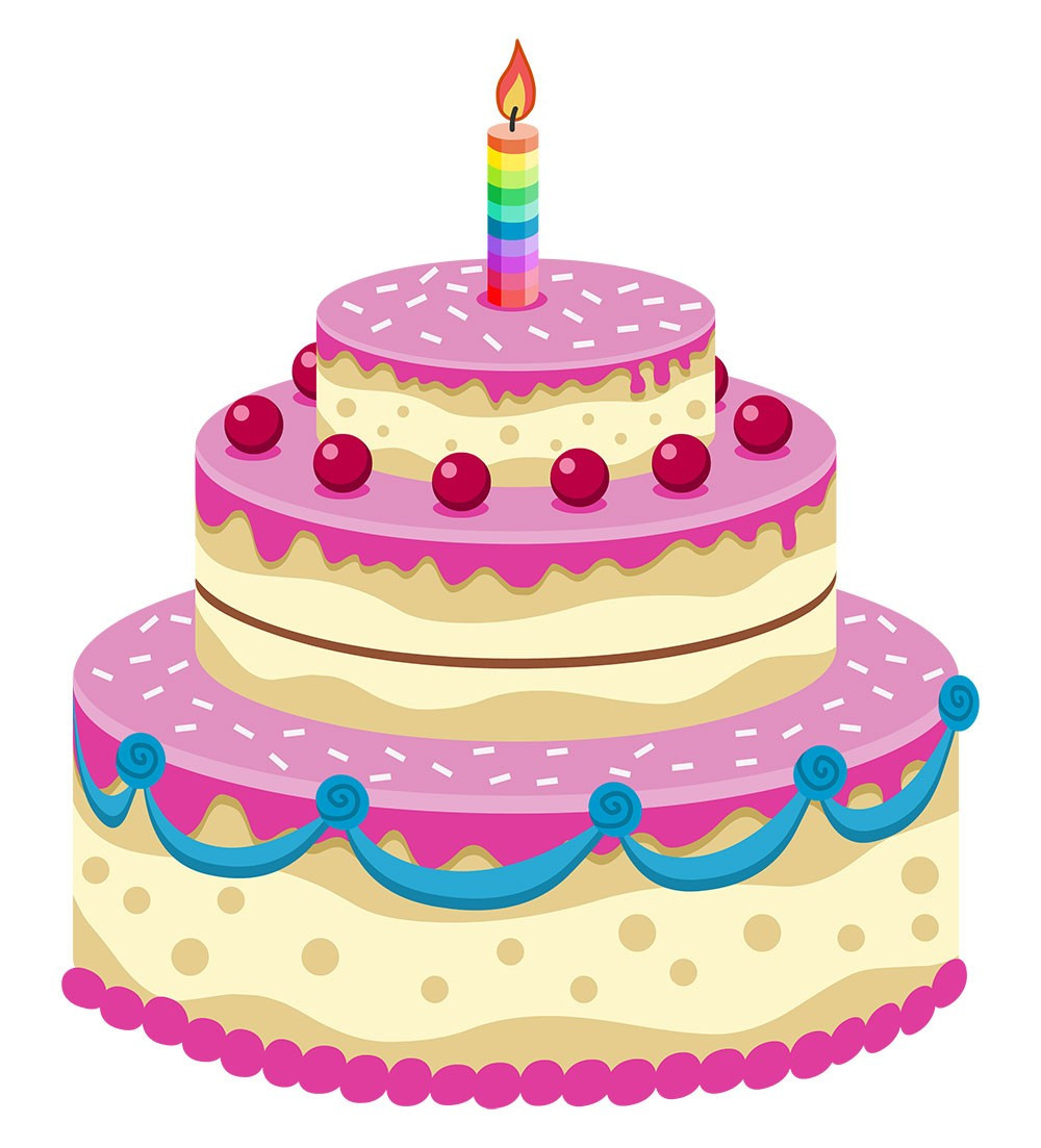 Free Birthday Cake Clip Art
 Cakes Clipart