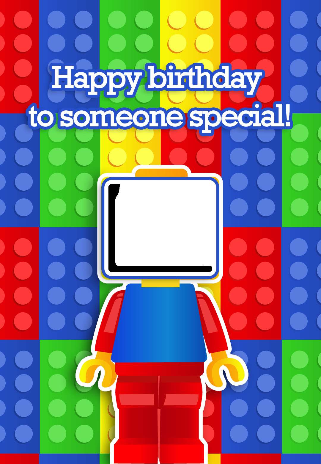 Free Birthday Card Maker
 Free Printable "To Someone Special" birthday Greeting Card