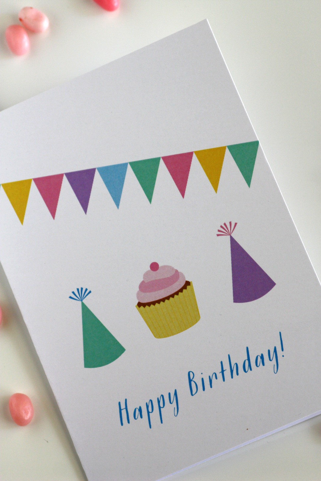 Free Birthday Card Printable
 Free Printable Blank Birthday Cards