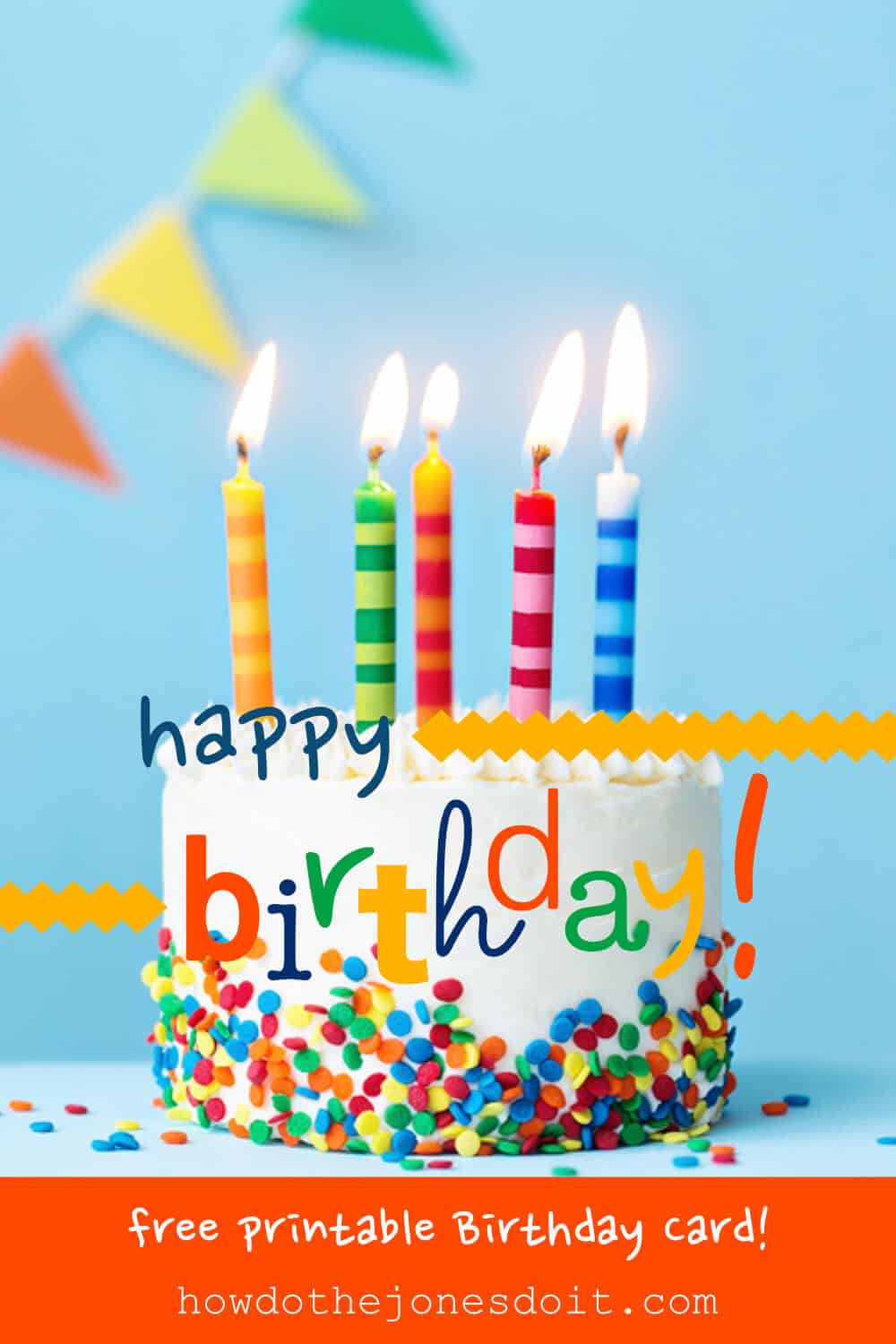 Free Birthday Cards Online
 Happy Birthday Card Free Printable