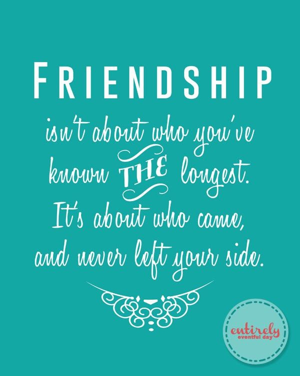 Free Friendship Quotes
 Love this FREE Friendship printable The perfect t for