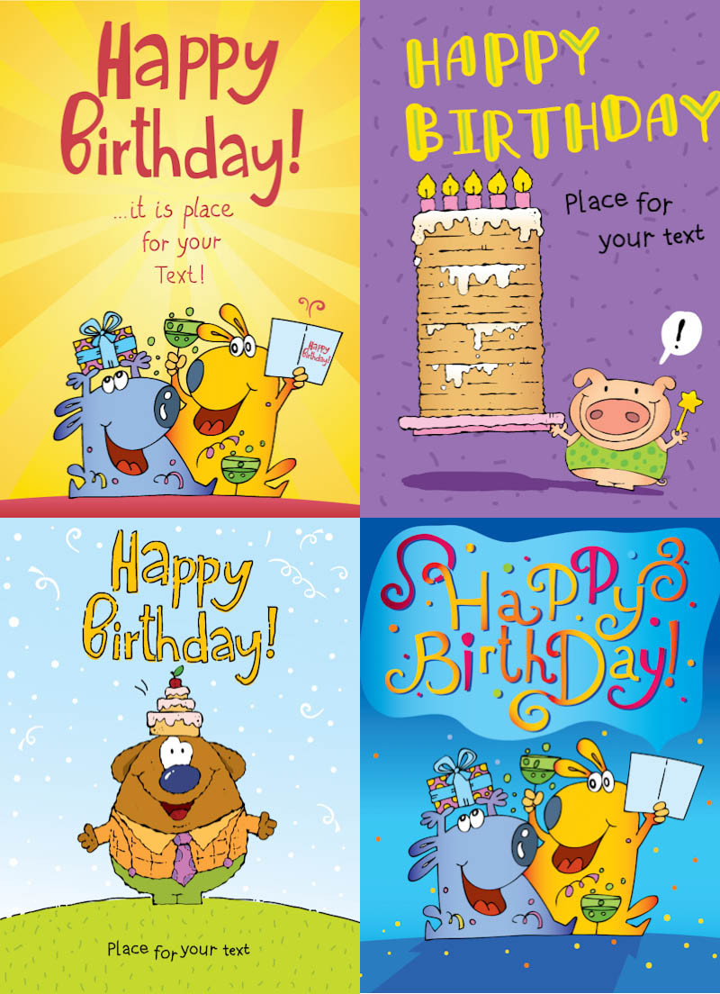 Free Funny Birthday Card Template Free Printable
