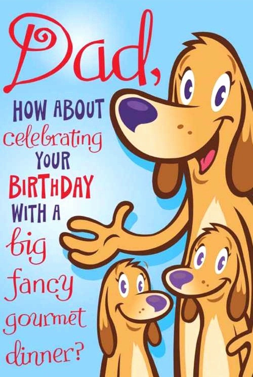 Free Funny Printable Birthday Cards
 56 Cute Birthday Cards for Dad