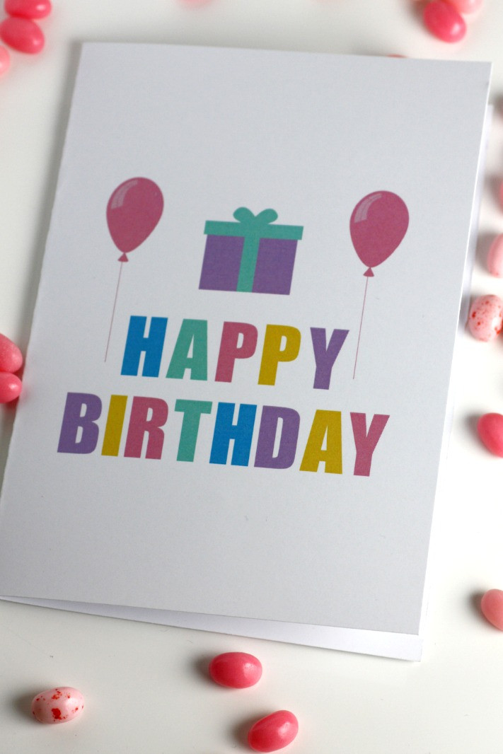 Free Printable Birthday Cards For Adults
 Free Printable Blank Birthday Cards