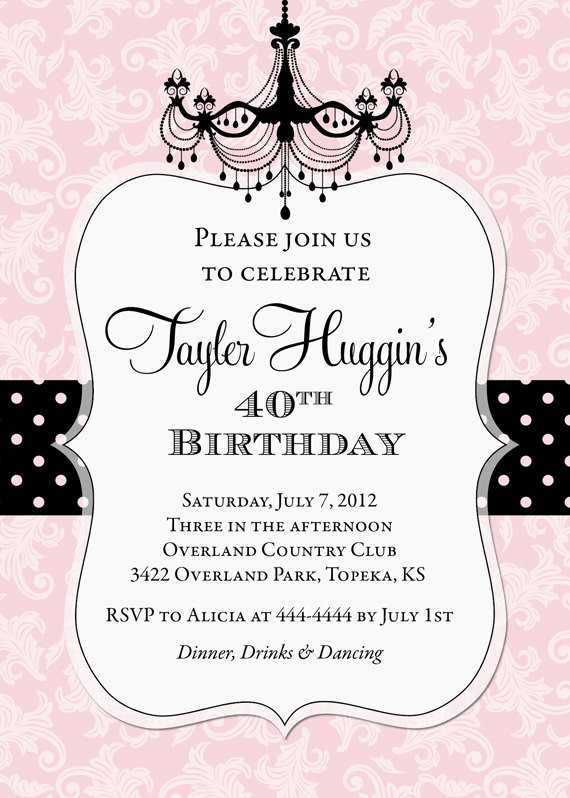 Free Printable Birthday Invitations For Adults
 FREE Printable Personalized Birthday Invitations for