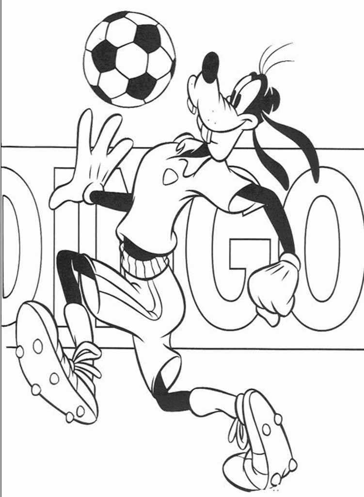 Free Printable Kids Coloring Pages
 Free Printable Goofy Coloring Pages For Kids