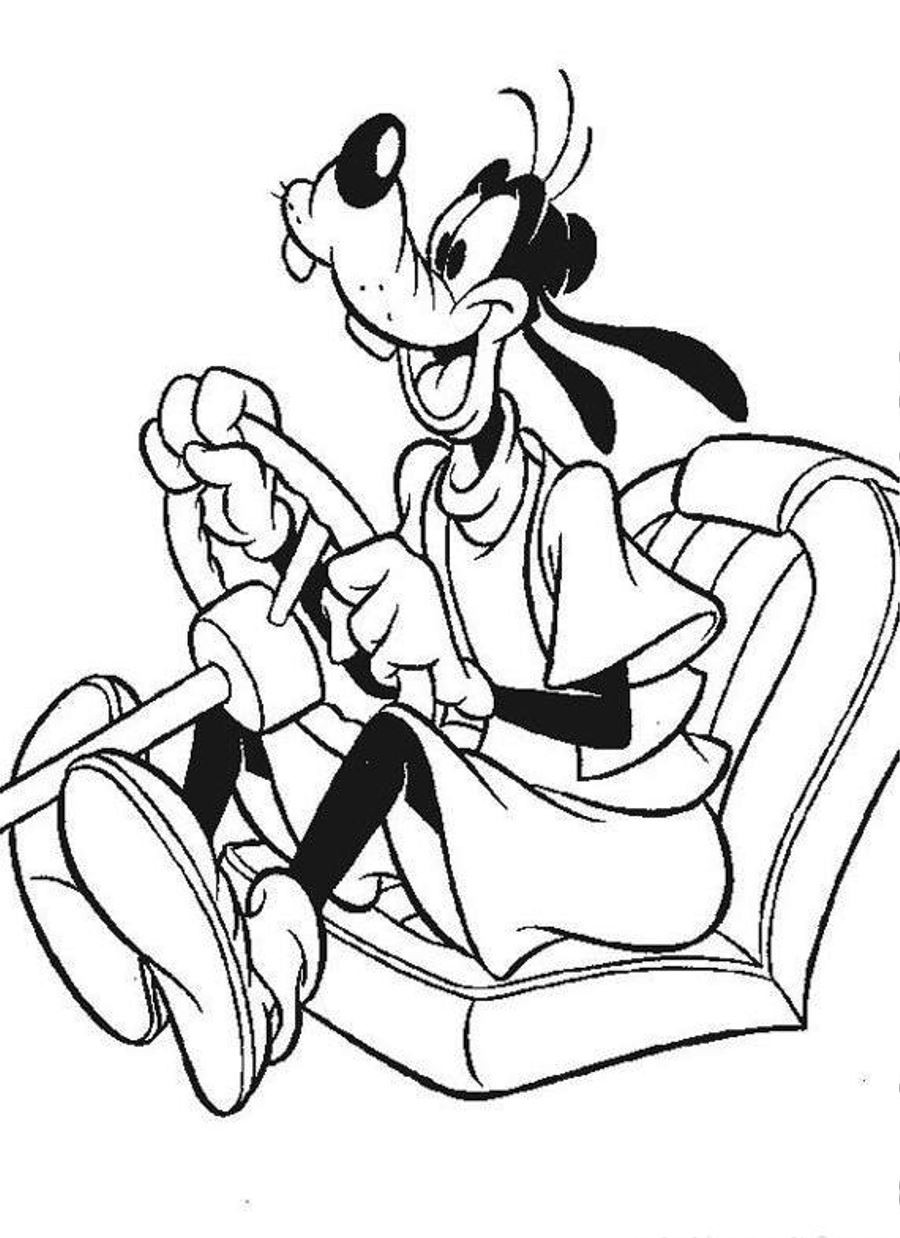 Free Printable Kids Coloring Pages
 Free Printable Goofy Coloring Pages For Kids
