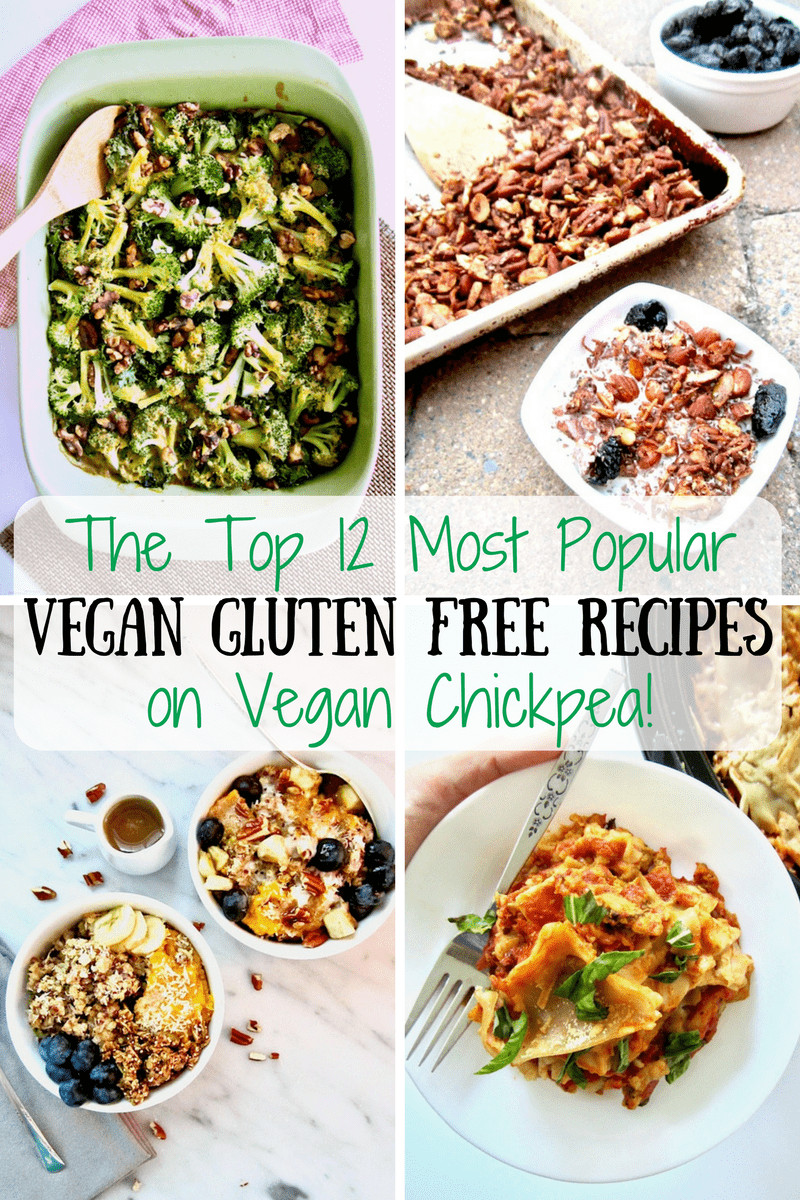 Free Vegan Recipes
 The Top 12 Most Popular Gluten Free Vegan Recipes on Vegan