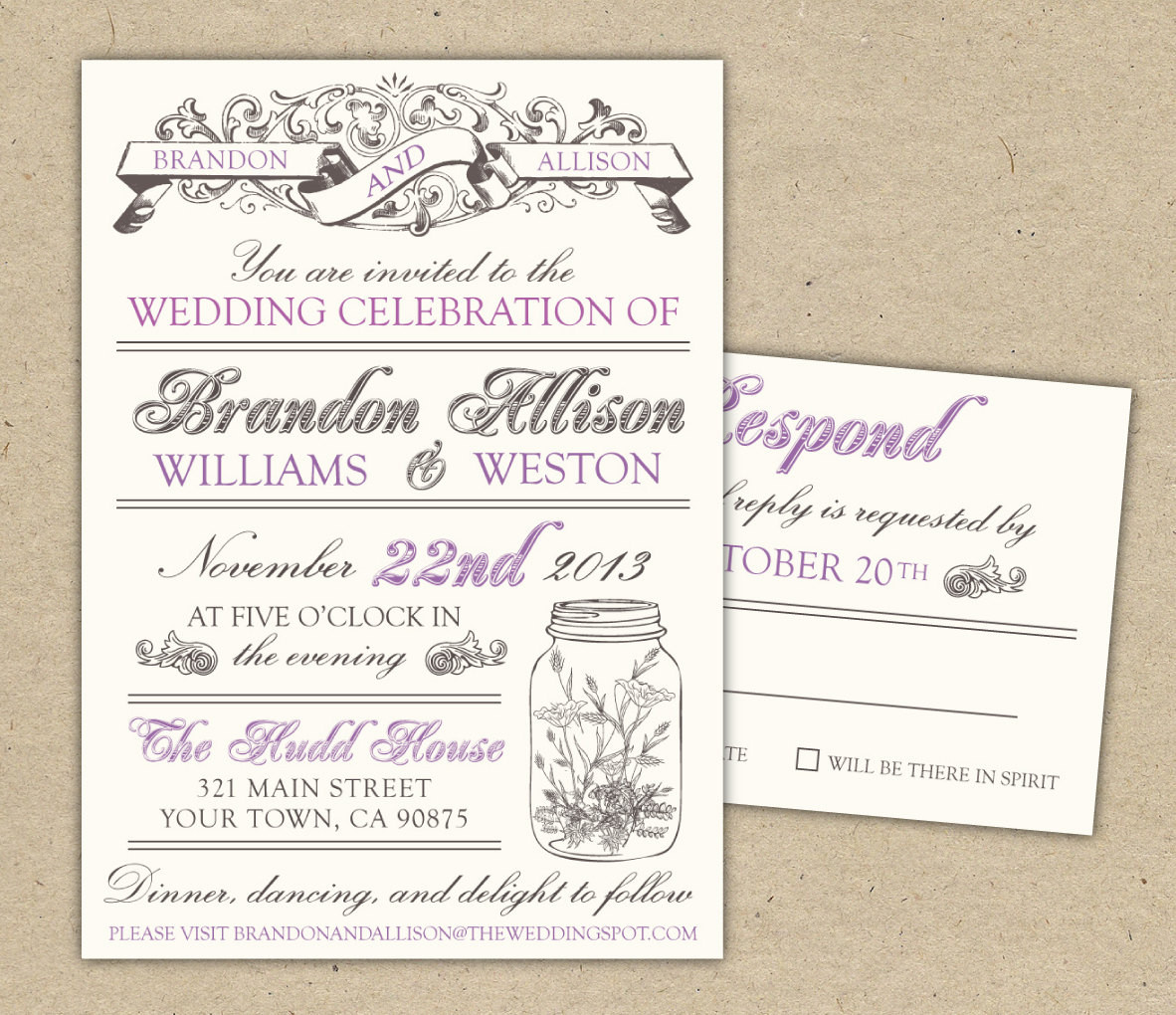 Free Wedding Invitation Samples
 Free Printable Wedding Invitation Templates