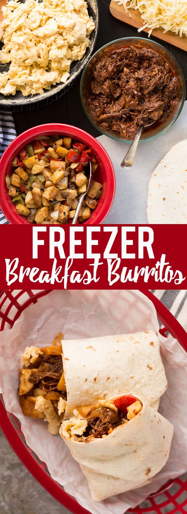 Freezer Breakfast Burritos With Potatoes
 Make Ahead Beef Breakfast Burritos Freezer Friendly