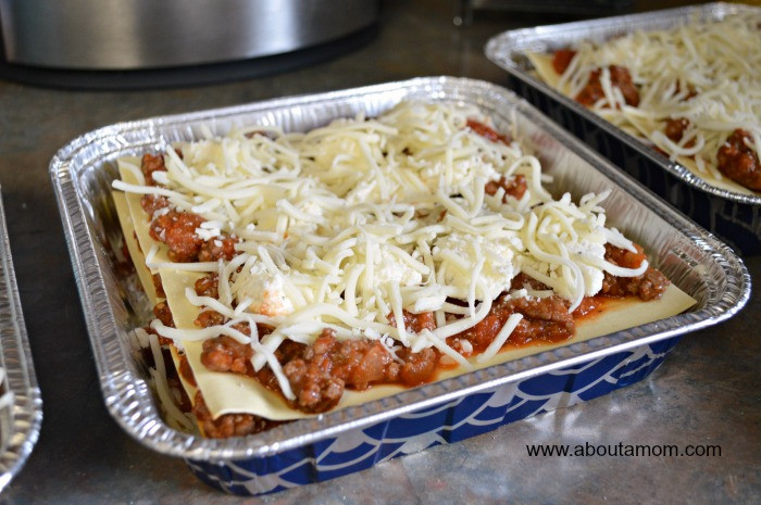 Freezer Lasagna Recipe
 Lasagna Freezer Meal Recipe About a Mom