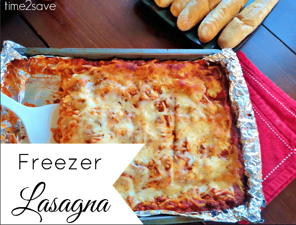Freezer Lasagna Recipe
 Freezer Lasagna Recipe Kasey Trenum