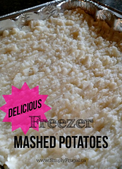 Freezer Mashed Potatoes
 Freezer Cooking Archives Simply Frugal