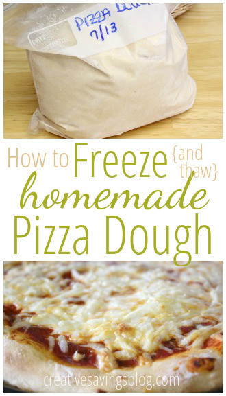 Freezer Pizza Dough
 How to Freeze and Thaw Homemade Pizza Dough Creative