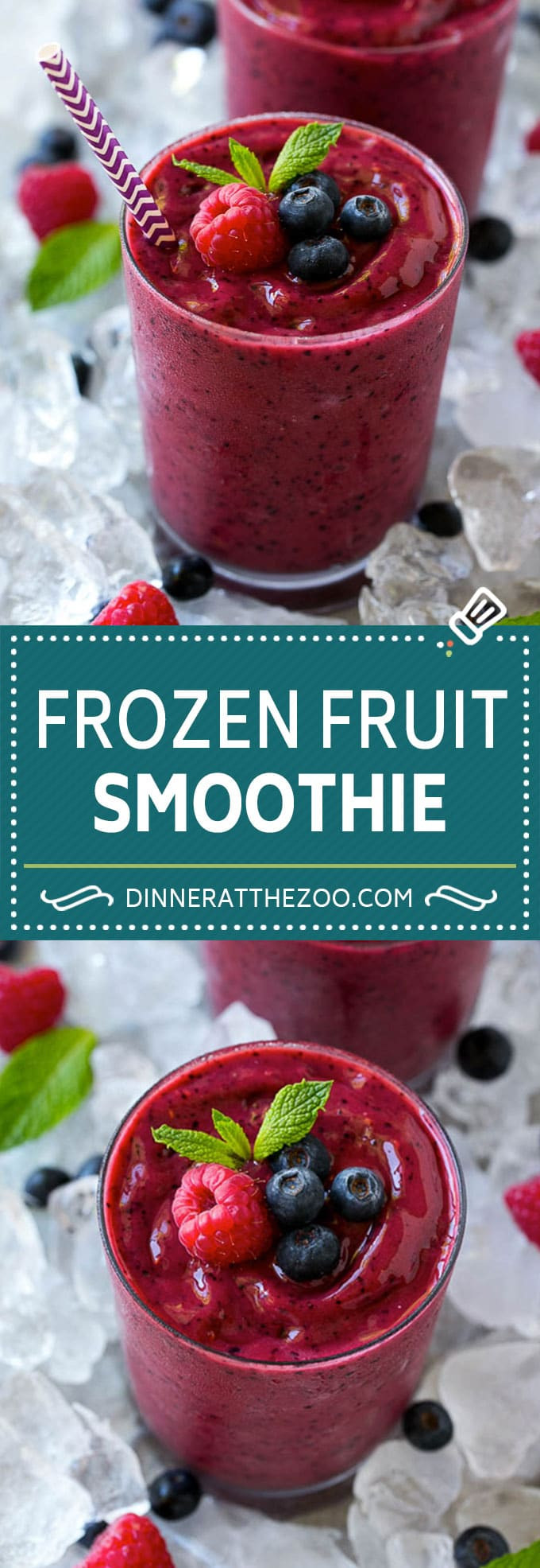 Freezing Fruit For Smoothies
 Frozen Fruit Smoothie Dinner at the Zoo