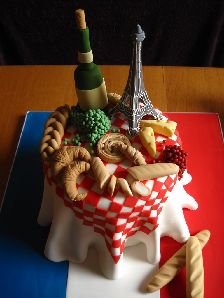 French Birthday Cake
 French themed Birthday cake Lyndsey Neill