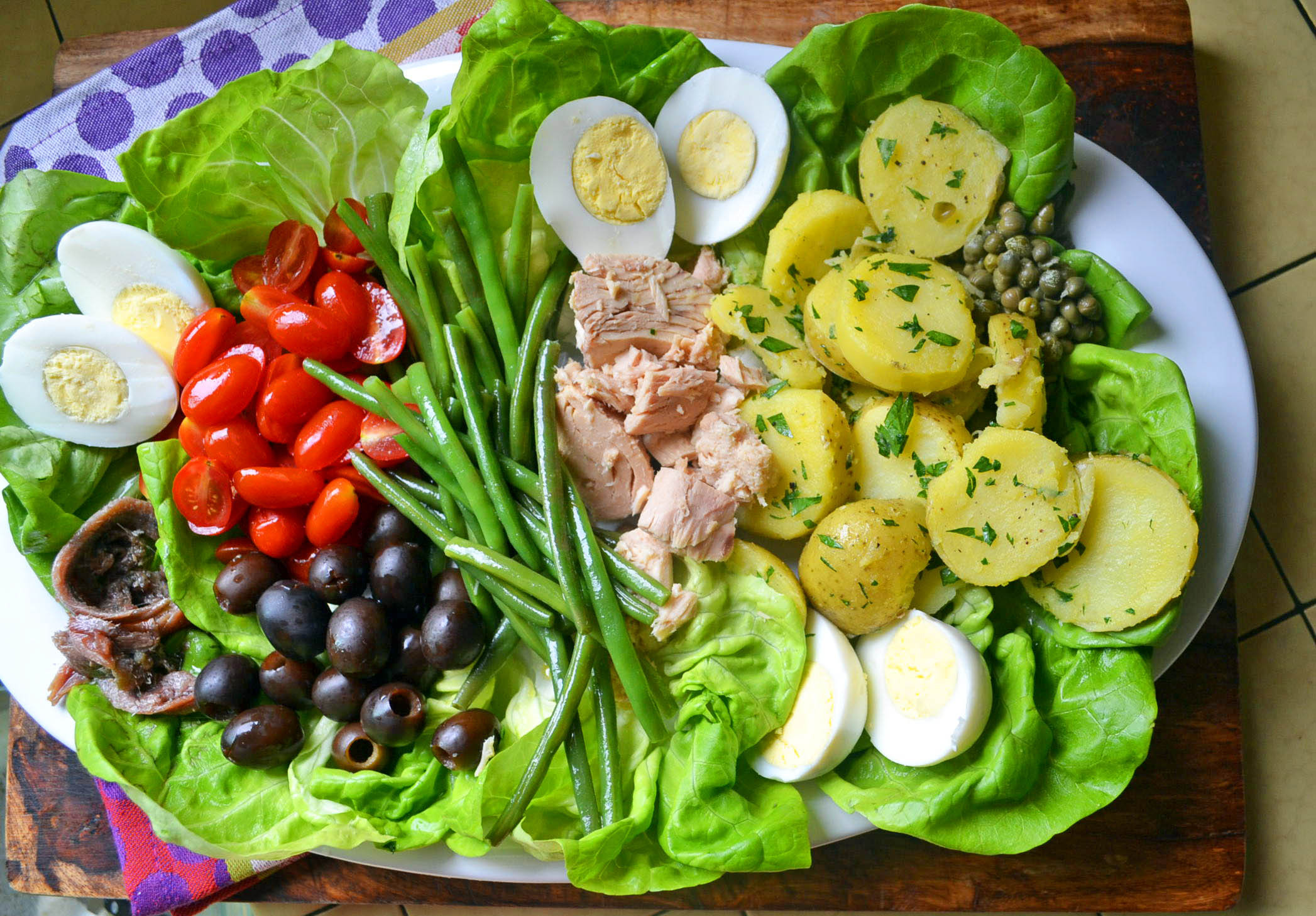French Salad Recipes Julia Child
 Julia Child s Salad Nicoise
