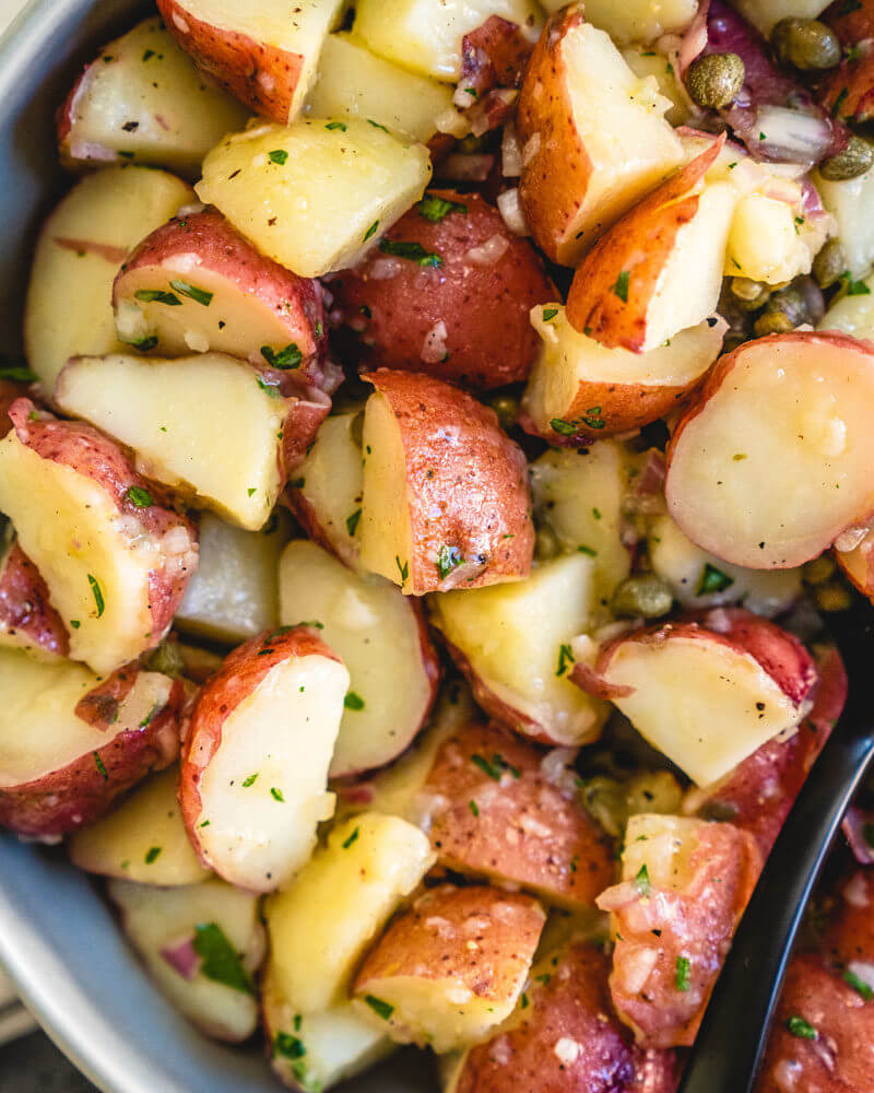 French Salad Recipes Julia Child
 Julia Child s French Potato Salad – A Couple Cooks