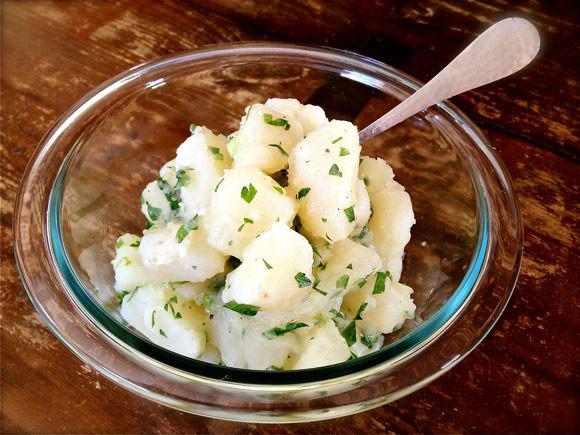 French Salad Recipes Julia Child
 Julia Child s French Potato Salad Recipe Average Betty