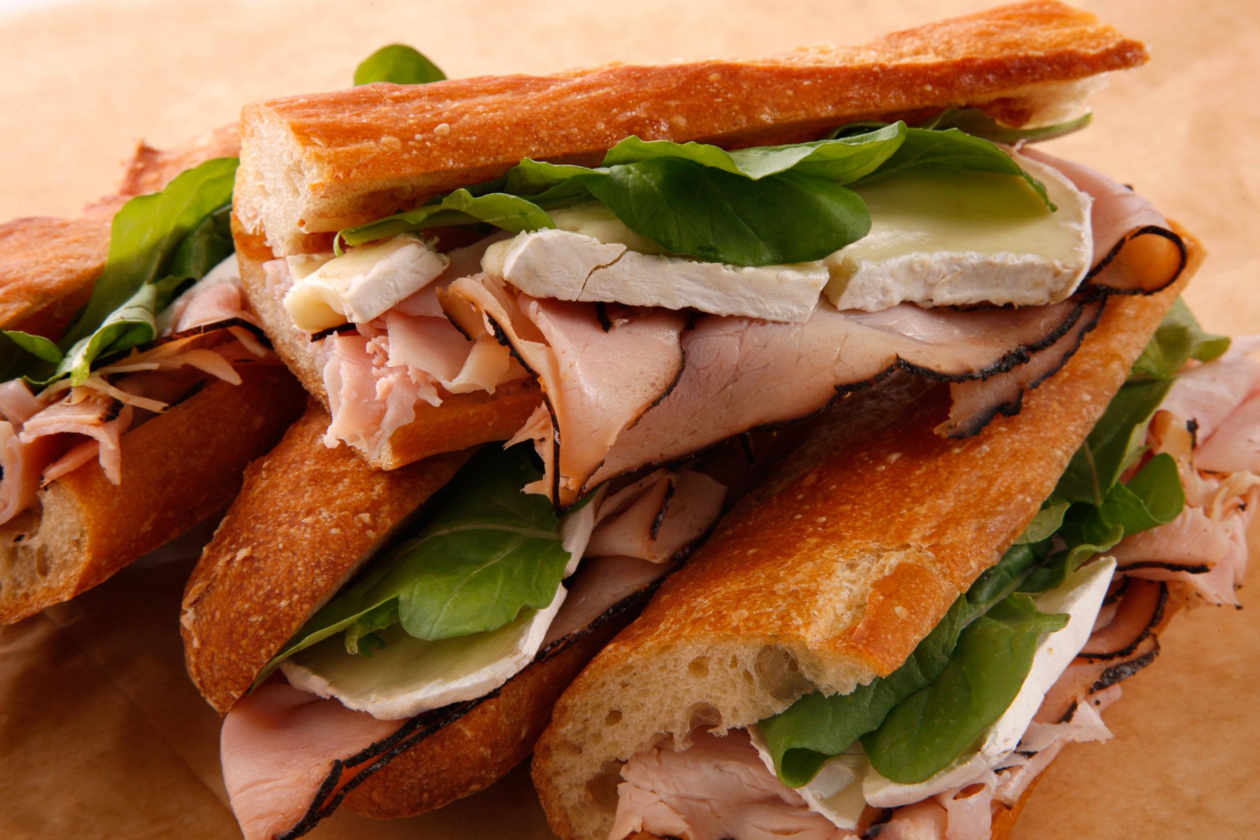 French Sandwich Recipes
 ham camembert sandwich2