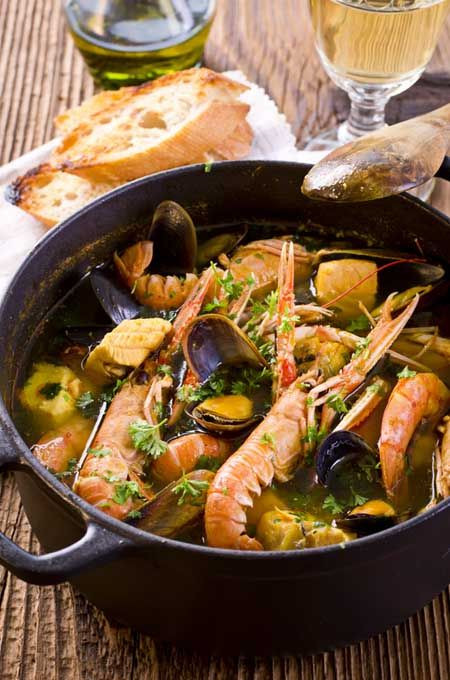 French Seafood Recipes
 Authentic Bouillabaisse Recipe