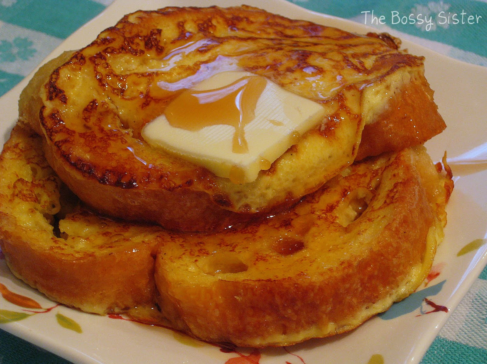 French Toast For Two
 The Bossy Sister Ginger Orange French Toast