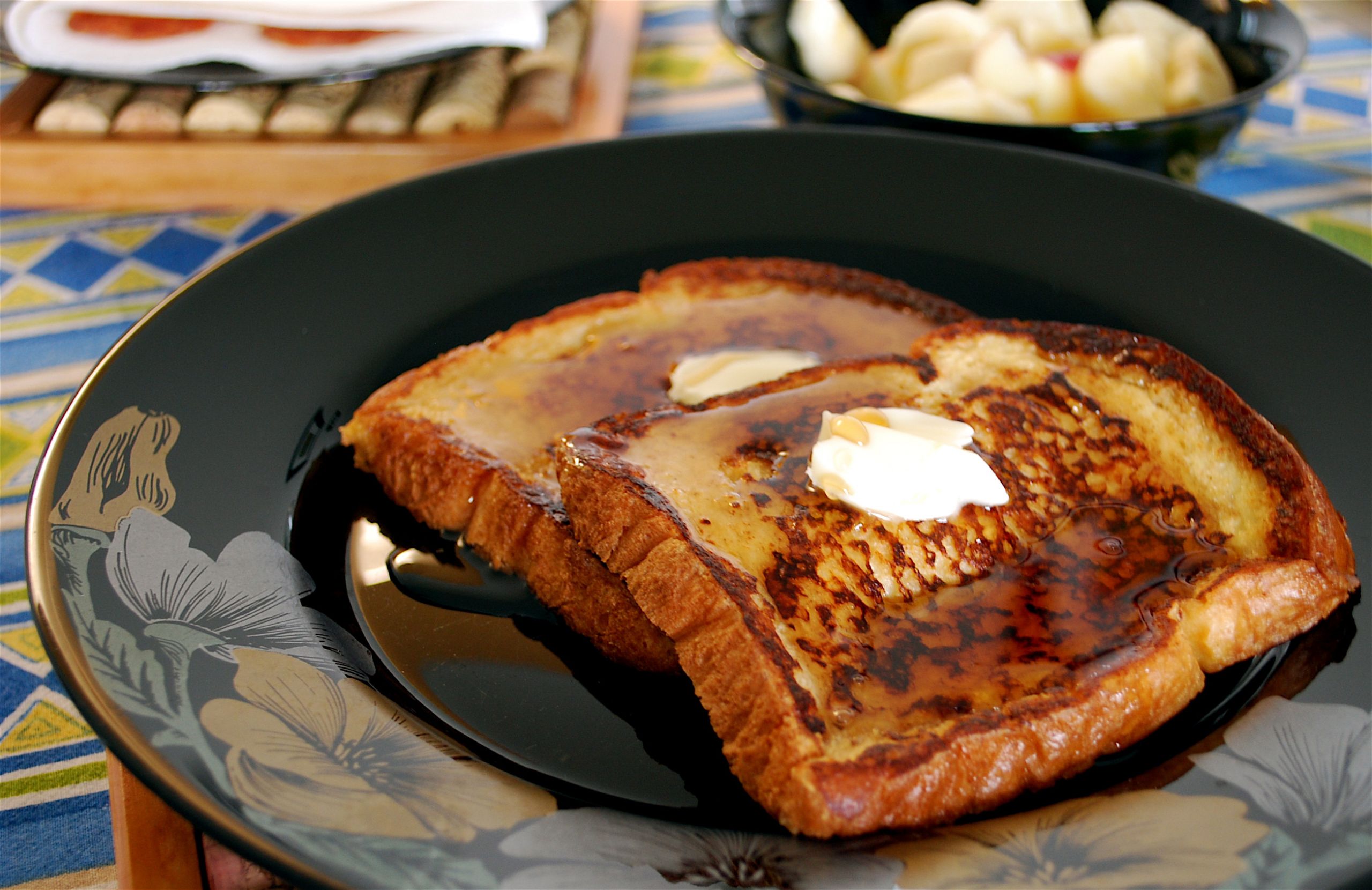 French Toast For Two
 Simple Cinnamon French Toast