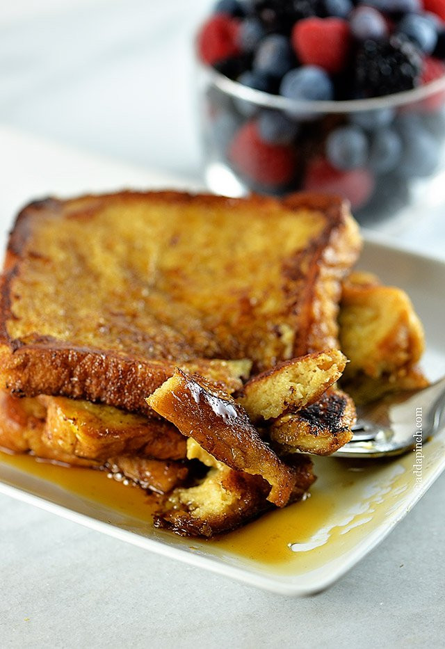 French Toast For Two
 Perfect French Toast Recipe Add a Pinch