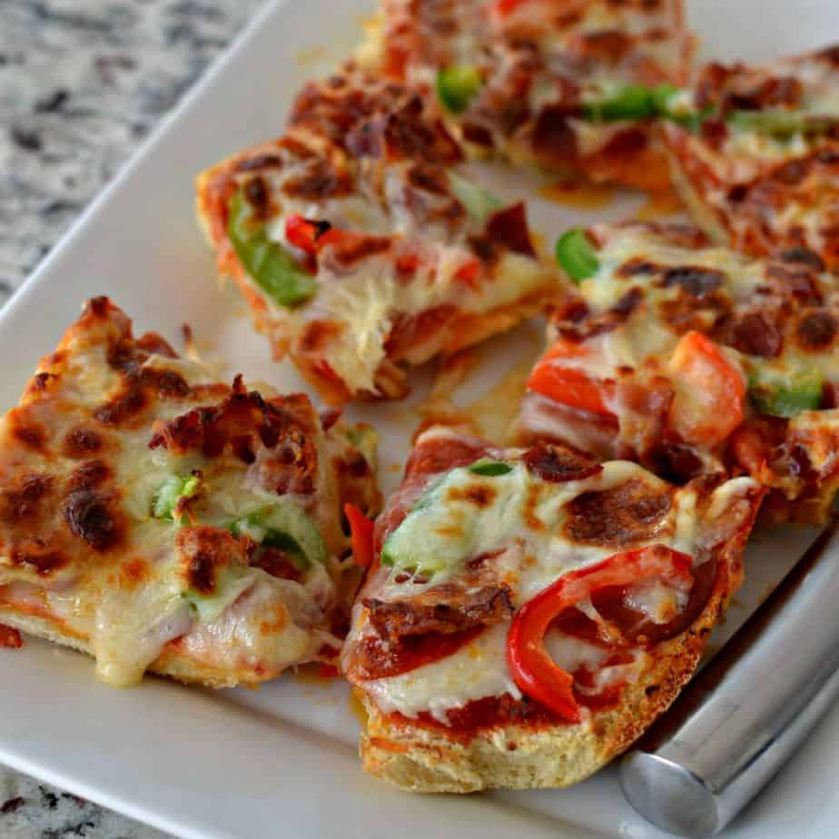 French Toast Pizza
 French Bread Pizza A Super Easy Quick Family Friendly Meal