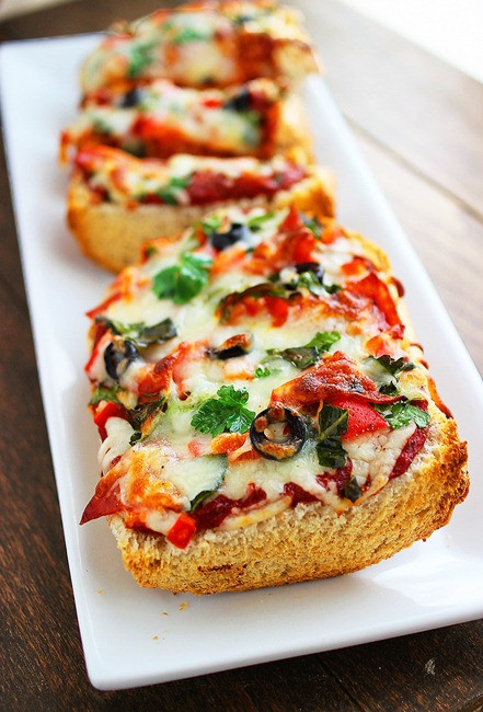 French Toast Pizza
 French Bread Pizzas