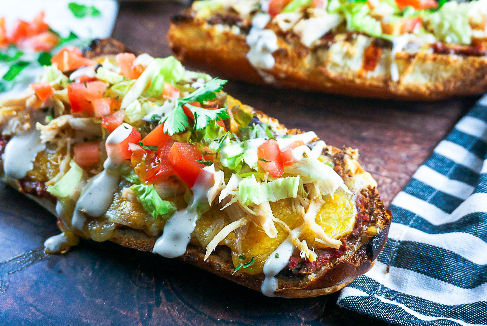 French Toast Pizza
 Mexican French Bread Pizza Love and Risotto
