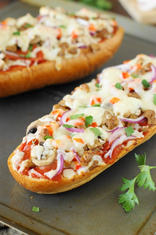 French Toast Pizza
 Easy Supreme French Bread Pizza