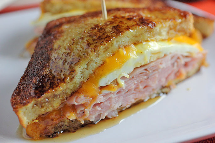 French Toast Sandwich
 French Toast Grilled Cheese Sandwich