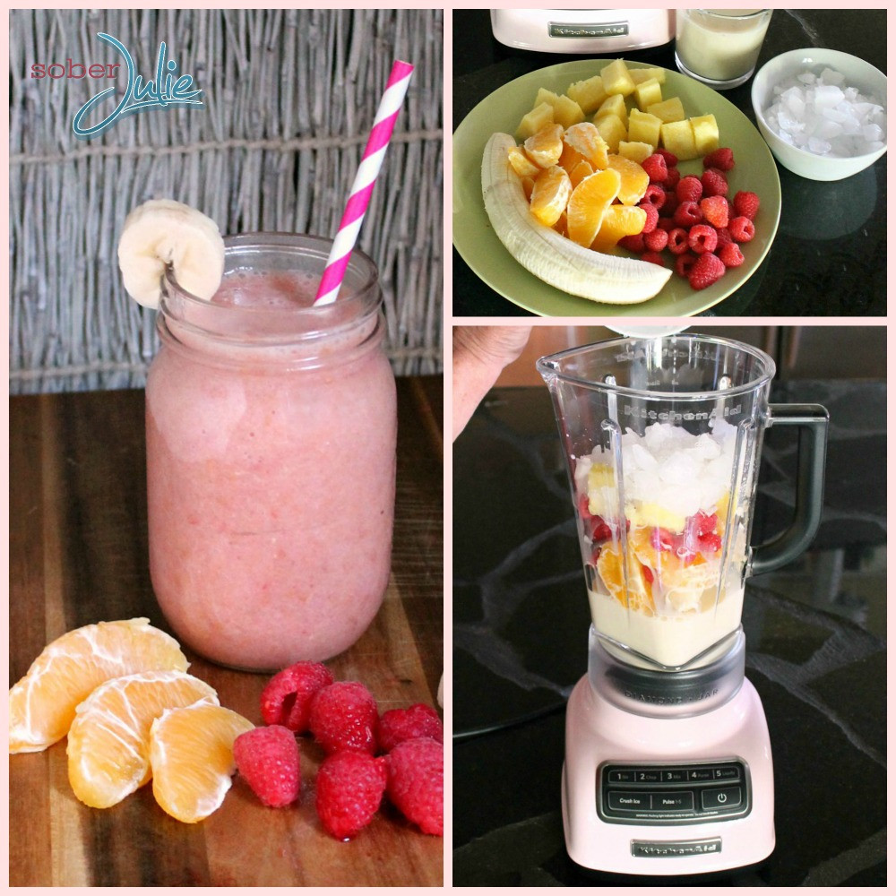 Fresh Fruit Smoothies Recipe
 Smoothie Recipe & 2K Giveaway from Almond Fresh