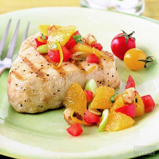 Fresh Tuna Fish Recipes
 Tuna with Fresh Orange Salsa Recipe