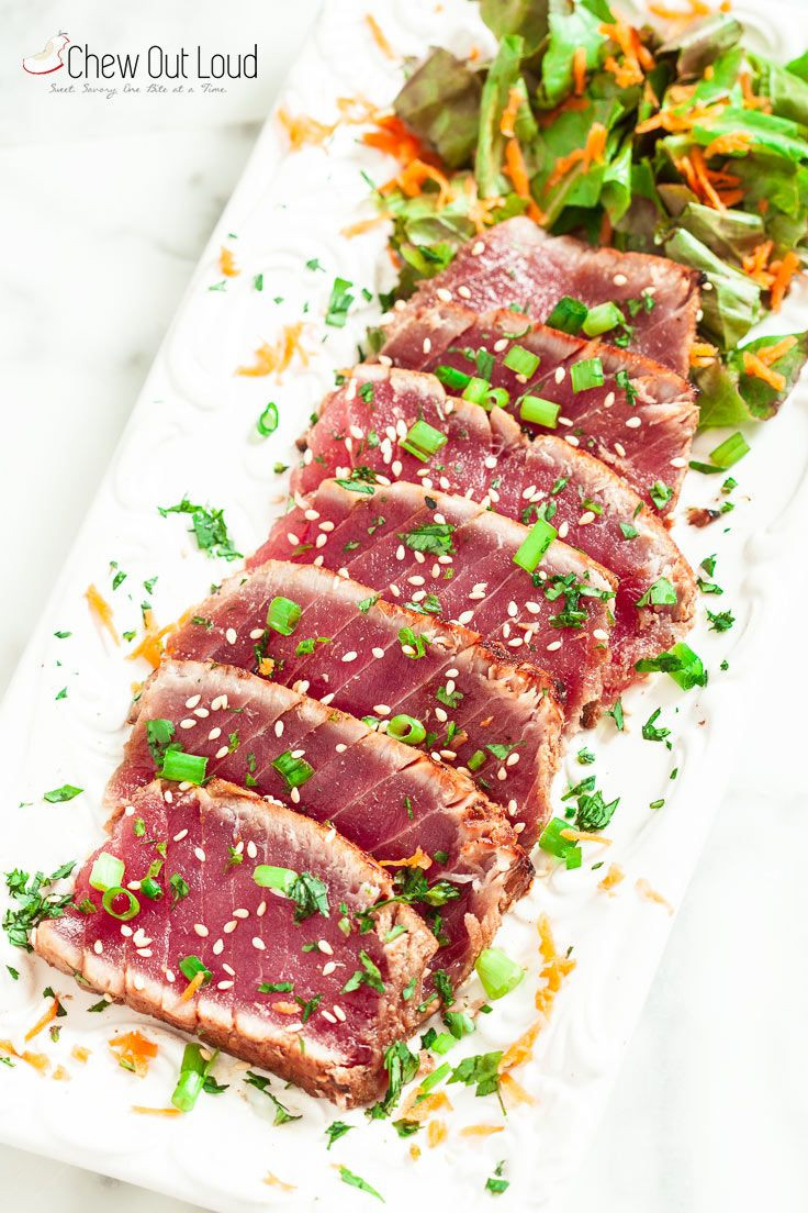 Fresh Tuna Fish Recipes
 Marinated Seared Ahi Recipe