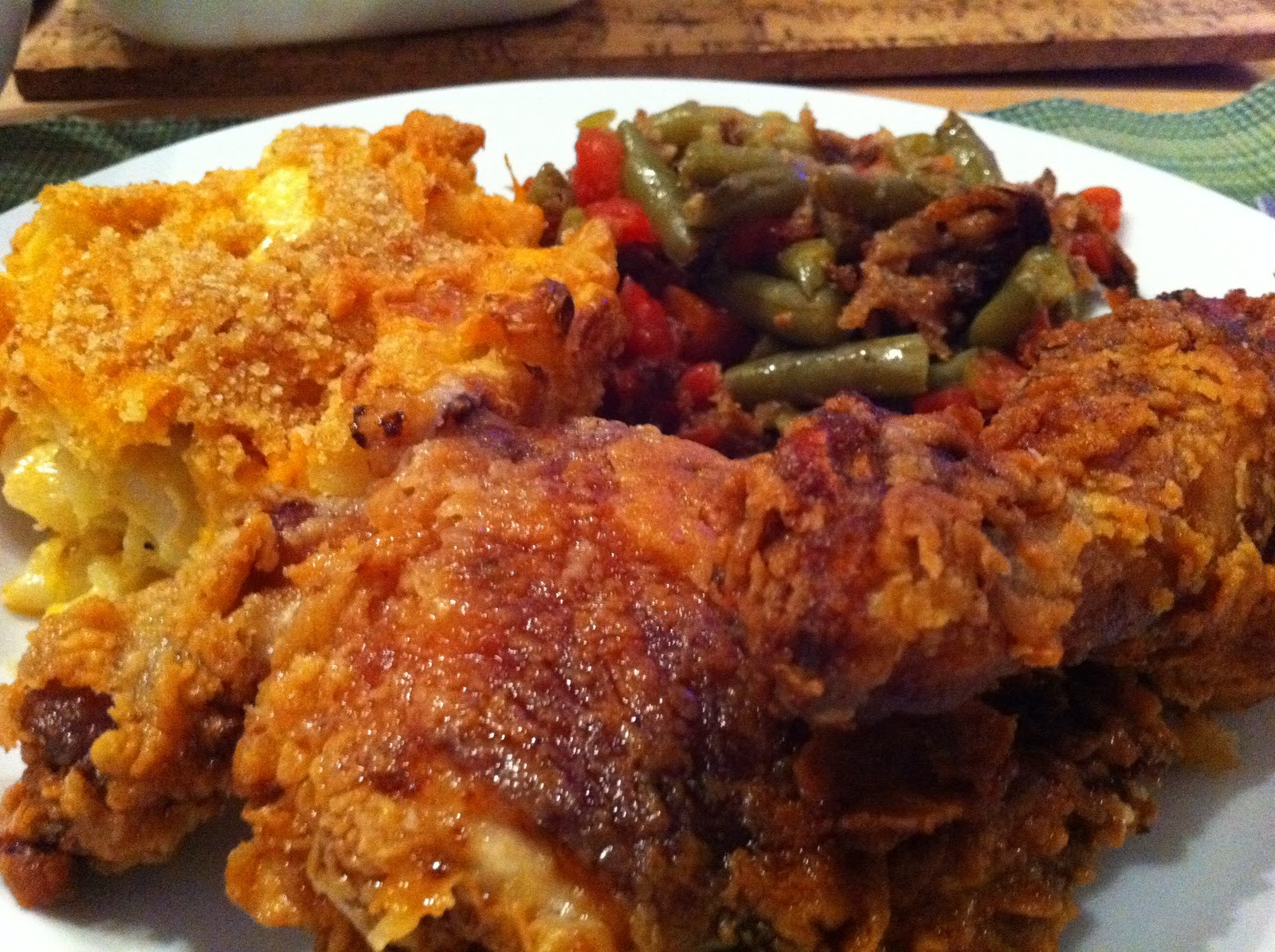 Fried Chicken Mac And Cheese
 The Fat Artery Last Night s Dinner
