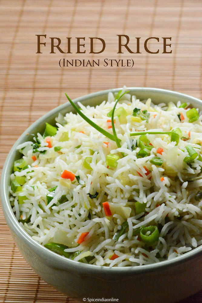 Fried Rice Recipes Indian
 EASY FRIED RICE RECIPE INDIAN STYLE Spicy Indian Style